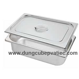 khay GN 1/3, khay buffet inox 1/3, khay kem, khay trái cây, khay inox sâu lòng