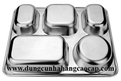 khay 5 ngăn inox 304 tại bình thạnh