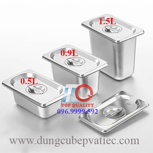 giá khay dung topping tra sua loại nho, khay gn 1/9, khay inox topping 