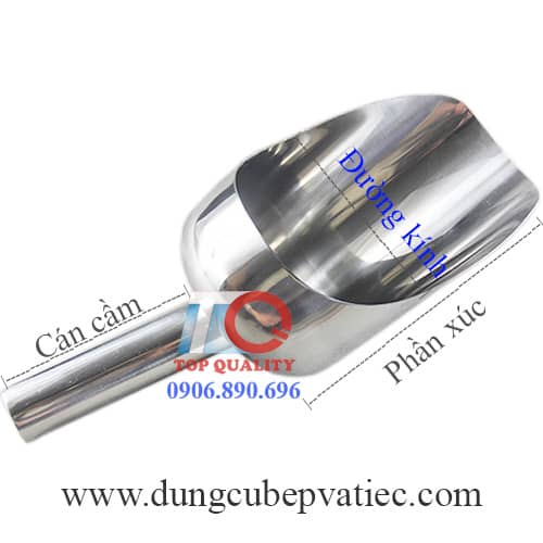 xúc inox chuẩn 304, xuc inox 304, xuc da inox, xuc gao inox, xuc cam inox, xuc bot inox, xúc đá inox lớn, xúc rác inox