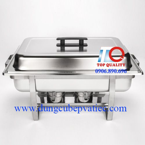 Lò hâm buffet chữ nhật dùng điện cồn
