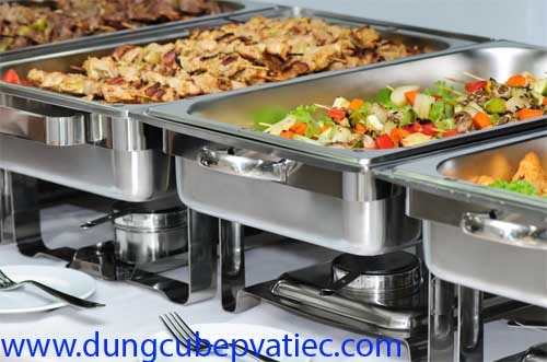 nồi buffet cao cấp, noi buffet cao cap, chafing dish, khay hâm buffet cao cấp