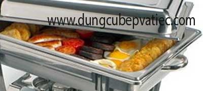 nồi hâm buffet, noi ham buffet, chafing dish, khay hâm buffet
