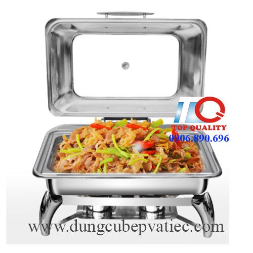 Nồi bếp phê chữ nhật nắp kính 9 lít
