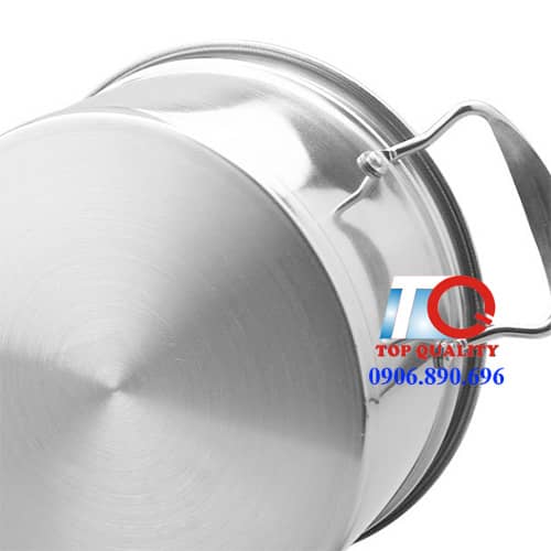 Đánh giá nồi inox 3 đáy nắp kính size 30cm, Nồi inox nắp kính 30cm dày dặn không cháy khét, Nồi inox 3 đáy 30cm giá sỉ cho nhà hàng, Cách vệ sinh nồi inox nắp kính 30cm luôn sáng bóng