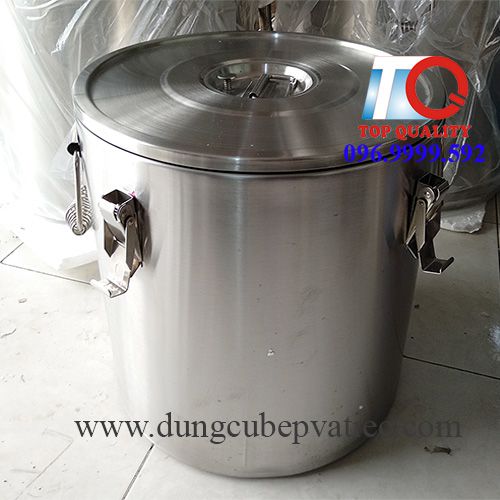 Nồi inox cách nhiệt có quai xách