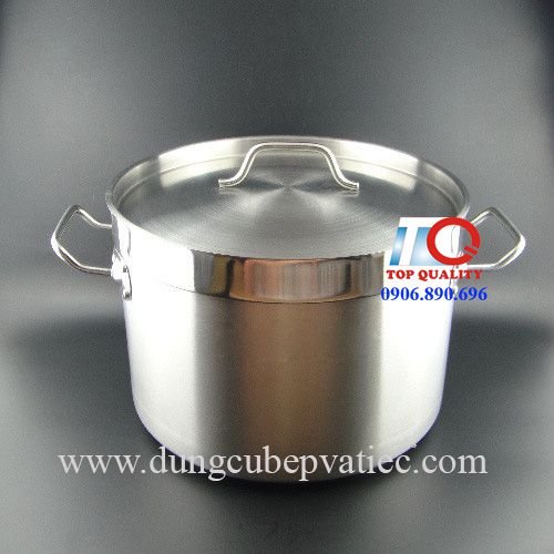 Nồi inox nấu trên bếp điện từ hồng ngoại, stainless steel pot at ho chi minh city