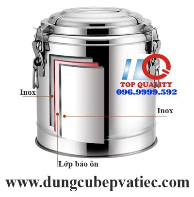 nồi ủ giữ nhiệt, nồi ủ inox, nồi ủ nhiệt