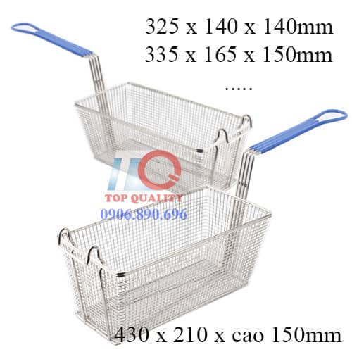 ro chien nhung size lon, chổ bán giỏ chiên nhúng, rổ chiên sasin