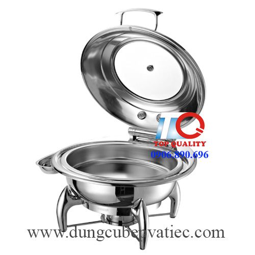 Round glass chafing dish at ho chi minh city