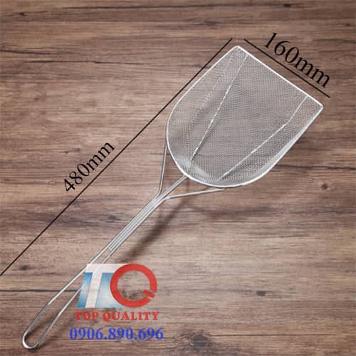 sạn xào inox lớn, sạn vét dầu, xẻng xào inox, sạn inox loại lớn, sạn xào loại lớn