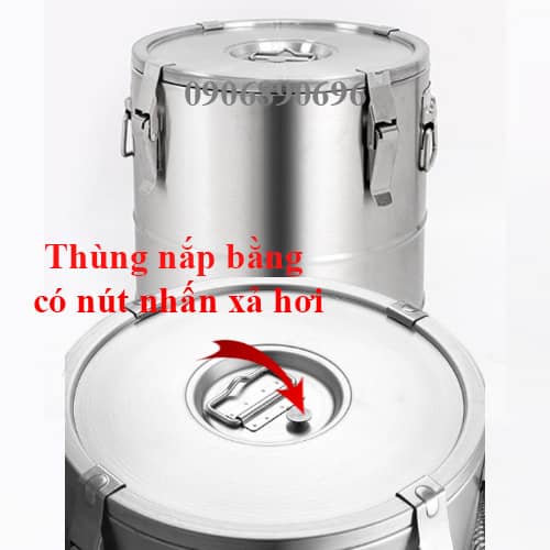 Thùng inox cách nhiệt được làm từ chất liệu gì?, Thùng inox giữ nhiệt có những loại nào?, Thùng ủ inox có thể dùng để ủ đá không?, Thùng inox cách nhiệt có an toàn không? 