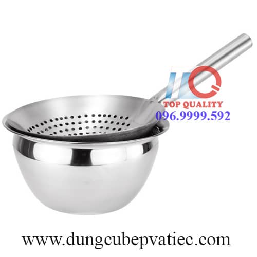 thau dung dau chien, bowl dung vot chien dau