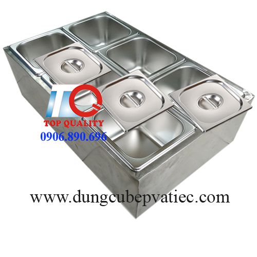 Thùng bảo ôn cách nhiệt topping 6 khay