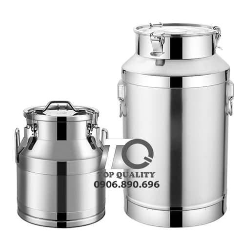 bình đựng sữa, thùng đựng sữa, thùng inox đựng sữa, thung-inox, thung-sua-inox