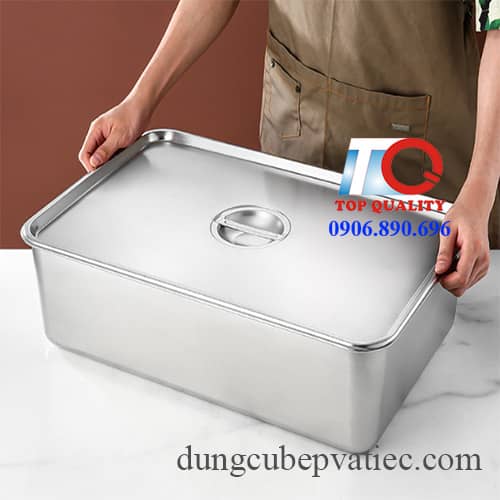 khay inox chữ nhật 40x60 60x40 cm, hộp inox chữ nhật 40x60cm 60x40cm, thùng inox chữ nhật 40x60cm 60x40cm