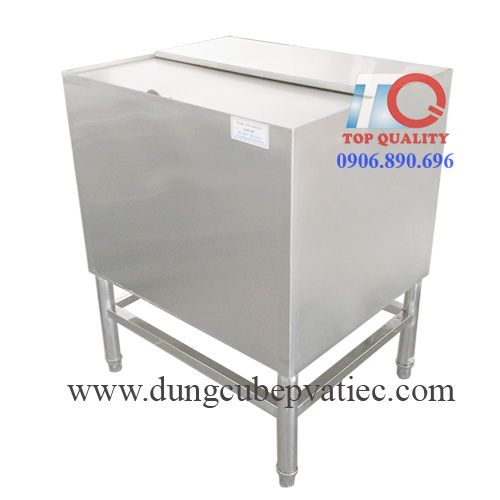 Thùng đựng đá inox quầy bar-pha chế - cafe