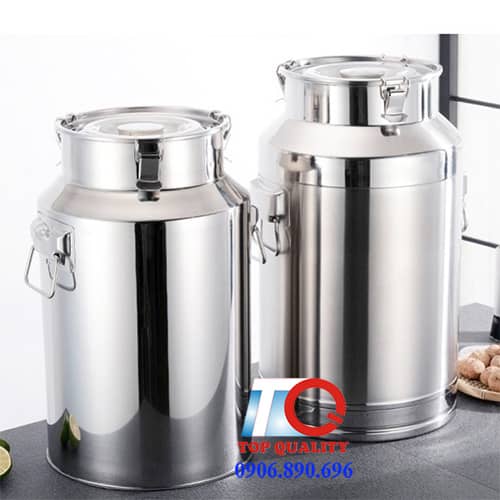 thung sua inox, thùng sữa inox, thùng đựng sữa inox, thung dung sua inox, thung-inox