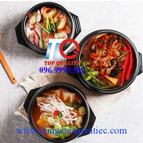 Tô đá đen Hàn Quốc cơm trộn bibimbap