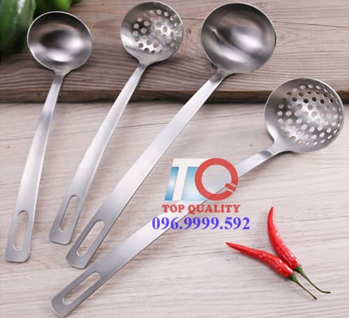 vá inox, muôi inox, va-inox, vá canh inox, vá múc canh inox, vá inox 304, vá lỗ, vá lỗ inox 304