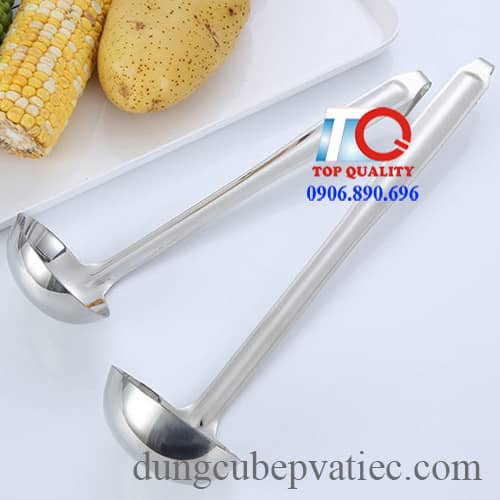 vá inox sâu lòng, vá múc canh sâu lòng, muoi inox sau long, muoi pho sau long, va canh inox sau long