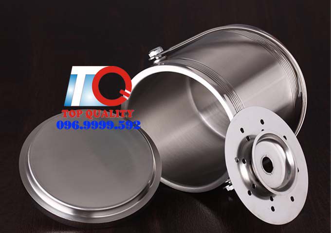 xô ướp rượu 2 lớp, xô inox 2 lớp, xô đá inox 2 lớp, xô inox ướp rượu, thùng inox ướp rượu