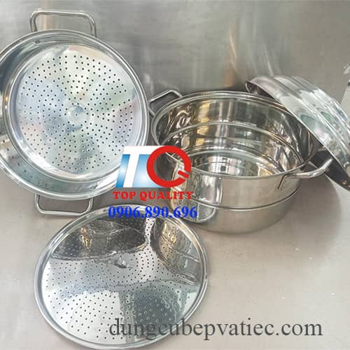 xửng hấp, nồi xửng hấp, xửng inox, nồi hấp inox giá rẻ, xửng hấp inox 304, xửng inox 40 45 50 60cm