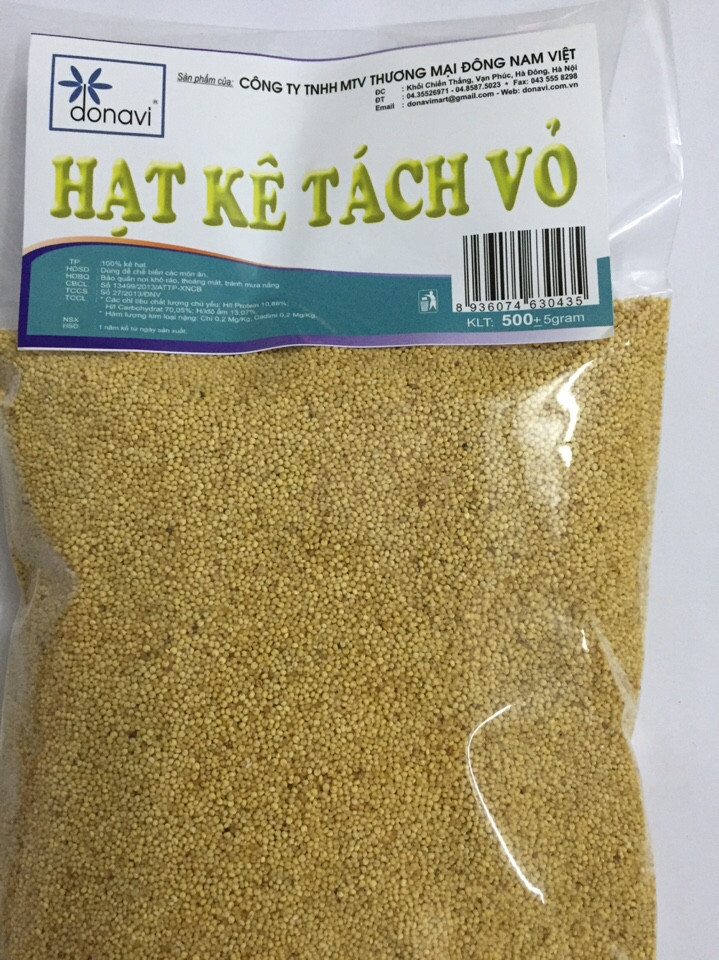 hạt kê tách vỏ