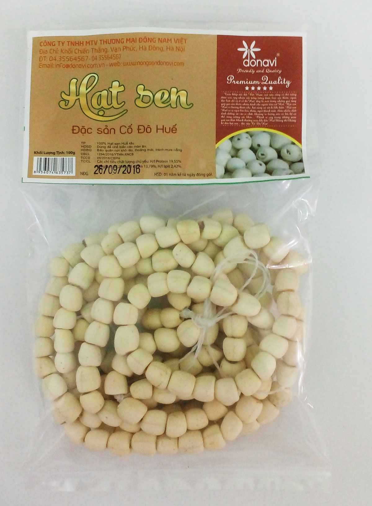 mua hạt sen khô chất lượng ở đâu hà nội