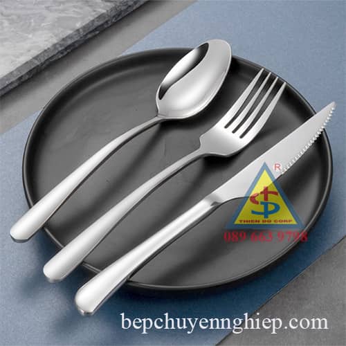 dao muỗng nĩa nhà hàng cao cấp, bộ dao nĩa thìa inox 304 nhà hàng, dao muỗng nĩa inox cao cấp khách sạn, bộ dao nĩa muỗng inox 304 cao cấp, dao nĩa nhà hàng inox 18/10 18/8