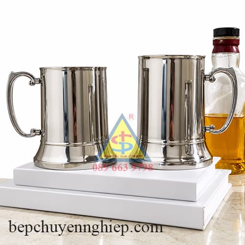 Ly uống bia inox 304 2 lớp, Cốc inox 2 lớp pha cocktail