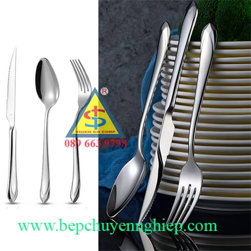 bộ muỗng nĩa ăn chính, bo muong nia cao cap, cutlery ho chi minh, tableware at ho chi minh