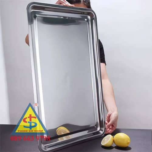 mua khay inox chữ nhật, khay inox chữ nhật có sẵn, khay inox chữ nhật giá tốt, khay inox xưởng chế biến, khay inox đại lý