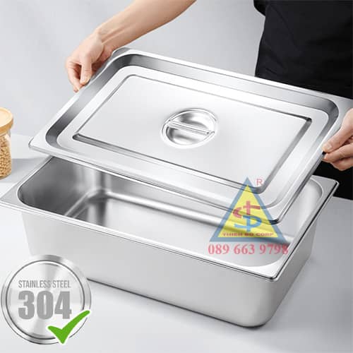 cách chọn khay inox 304, kinh nghiệm chọn khay inox 304, khay inox chuẩn sus 304, khay inox chữ nhật chuẩn inox sus 304