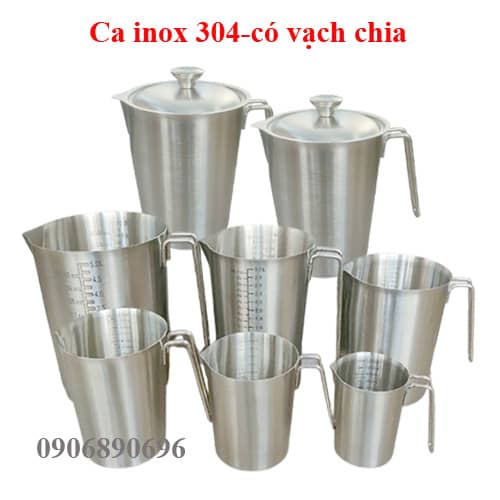cách chọn ca inox đong định lượng, nên mua ca inox ở đâu, shop bán ca inox trên đường điện biên phủ, công ty cung cấp ca inox 304 uy tín tại bình thạnh hcm