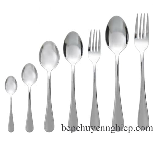 muỗng nĩa inox ăn chính cơm phở cháo soup