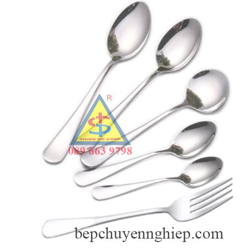 muỗng inox âu, muỗng inox ăn chính, muỗng cơm phở cháo súp