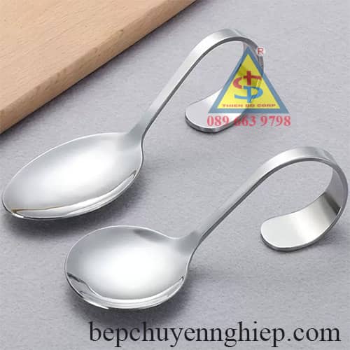 muỗng cán cong, thìa cán cong, thìa cán móc, muỗng móc treo, thìa móc treo
