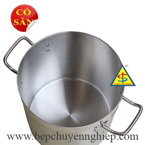 ​Nồi inox 3 đáy công nghiệp 130 lít