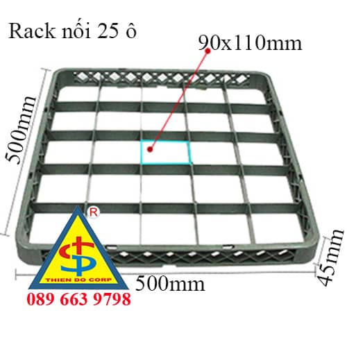 rack noi 25 ngan, rack nối 25 ô