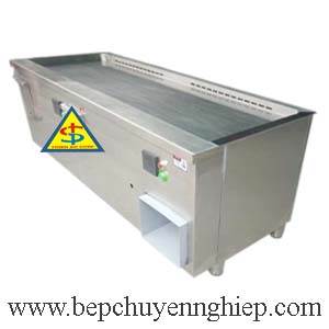 Teppanyaki kiểu nhật, Teppanyaki biểu diễn tại bàn, Teppanyaki chiên nướng biểu diễn tại bàn 3200mm, chiên nướng biểu diễn tại bàn, bếp biểu diễn tại bàn