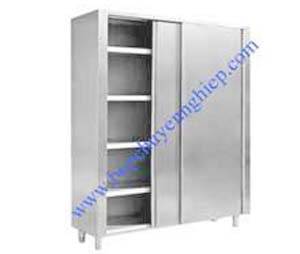 tủ inox cửa lùa, tu inox, tủ inox, tủ bếp inox, tủ đựng chén bát bằng inox
