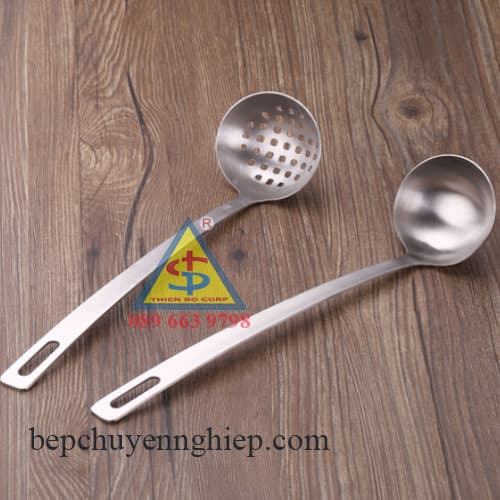 vá canh số 6, vá thịt số 6, vá inox lỗ múc lẩu