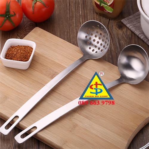 vá inox 304 múc lẩu soup buffet
