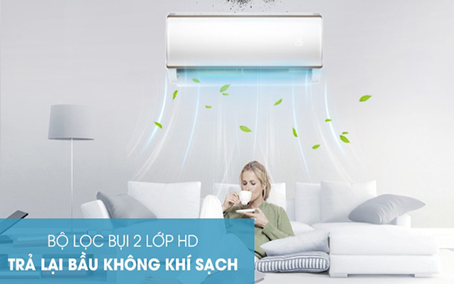 bộ lọc bụi hd điều hòa Midea 