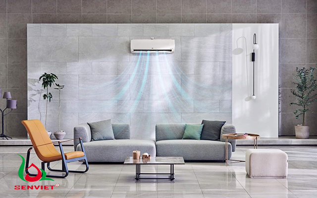 vị trí dàn lạnh giúp điều hòa làm mát nhanh