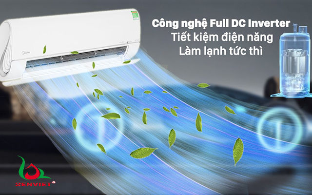 công nghệ DC inverter điều hòa Midea