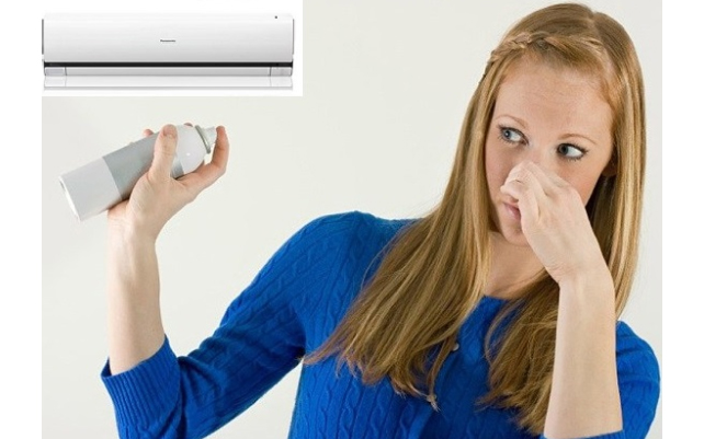 điều hòa có mùi lạ 