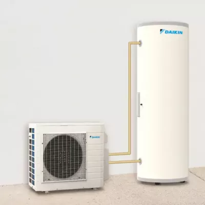 Máy Nước Nóng Trung Tâm Bơm Nhiệt Daikin Heatpump RQWX60ZV1A/TU32ZZSA 315 Lít - An Toàn Tuyệt Đối, Tiết Kiệm 80% Điện Năng