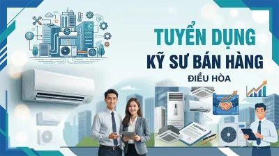 [SEN VIỆT TUYỂN DỤNG] CHUYÊN VIÊN – KỸ SƯ BÁN HÀNG ĐIỀU HÒA (THU NHẬP 15-30M++)